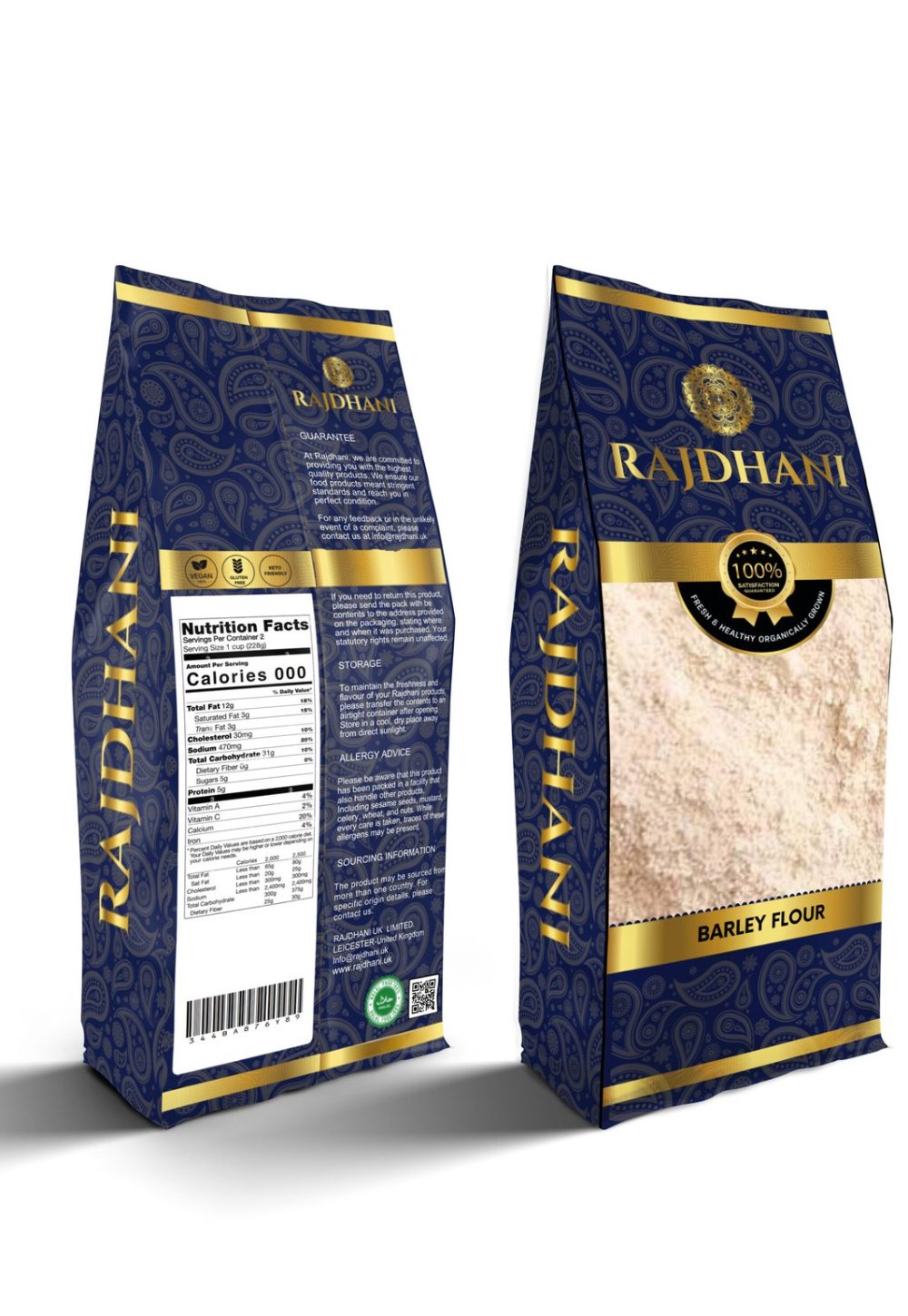 Rajdhani Barley Flour (Jau Atta)